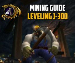 Classic WoW Mining Leveling Guide 1-300